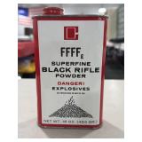 1 LB OF GOEX 4-F BLACK RIFLE POWDER ***NOT