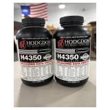 (2) CONTAINERS OF HODGDON H4350 SMOKELESS RIFLE