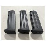 (3) REMINGTON 9MM 18 ROUND MAGAZINES