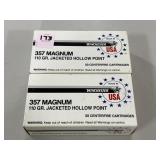 100 RDS OF WINCHESTER .375 MAGNUM AMMO - 110 GR.