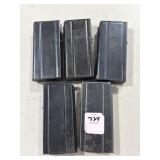 (5) 20 ROUND 30 M1 MAGAZINES