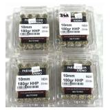 80 RDS OF PARABELLUM 10mm AMMO - 180 GR HHP