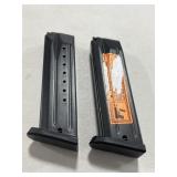 (2) RUGER 9MM 17 ROUND MAGAZINES