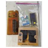 HAND WARMER, BUCK SCREW, MARKSMANSHIP BADGES