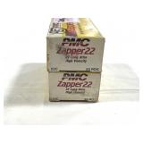 95 RDS OF PMC ZAPPER .22 LR HIGH VELOCITY AMMO