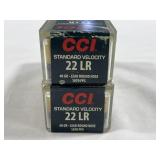 200 RDS OF CCI .22 LR AMMO - 40 GR - STANDARD