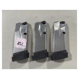 (3) SPRINGFIELD 13 ROUND 9MM MAGAZINES