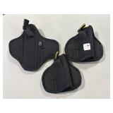 (3) CROSSFIRE HOLSTERS - NEW