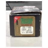 APPROX. (50) RDS OF NOSLER BALLISTIC TIP .25 CAL