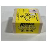 100CT BERGER BULLETS 6.5mm 130 GR AR HYBRID OTM