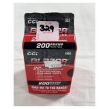 200 RDS OF CCI BLAZER .22 LR AMMO - 38 GR LEAD