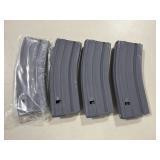 (4) 30 ROUND .223 REM MAGAZINES
