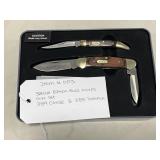 SPECIAL EDITION BUCK 2-KNIFE SET - NO. 389 CANOE