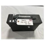 APPROX 420 RDS OF .40 S&W AMMO IN M19A1 MILITARY