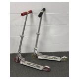 (2) RAZOR SCOOTERS