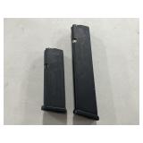 (2) GLOCK .40 CAL MAGAZINES 13 ROUND & 32 ROUND