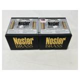 100 NOSLER BRASS CASINGS FOR 6.5 CREEDMOOR