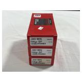 60 RDS OF PARABELLUM .243 WIN AMMO - 100 GR SP