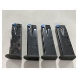 (4) WALTHER P99 40 S&W 12 ROUND MAGAZINES
