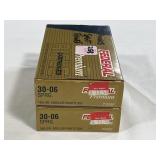 27 RDS OF FEDERAL PREMIUM 30-06 SPRG. AMMO - 180
