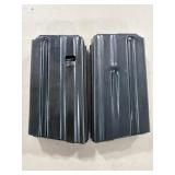 (2) AR-15 .223 REM 20-ROUND MAGAZINES