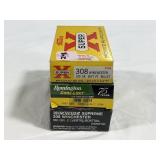60 RDS OF .308 WIN AMMO - 180 GR - ASSORTED
