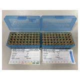 100 UNPRIMED .357 MAG BRASS CASINGS FOR RELOADING