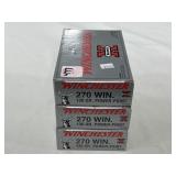 60 RDS OF WINCHESTER .270 WIN AMMO - 130 GR