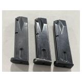 (3) BERETTA 92 9MM 15 ROUND MAGAZINES