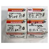 100 RDS OF WINCHESTER 20 GA SHOTGUN SHELLS -