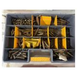 25 COMPARTMENT ORGANIZER W/ ASSORTED LIVE AMMO -
