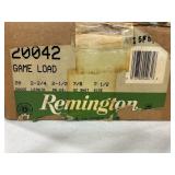 250 RDS OF REMINGTON 20 GA SHOTGUN SHELLS -