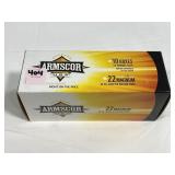 500 RDS ARMSCOR .22 MAGNUM RIMFIRE CARTRIDGES -