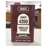 IMR 4350 SMOKELESS RIFLE POWDER - 1 LB CONTAINER