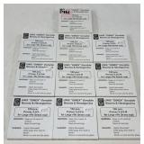 1,000 UNIS "GINEX" PRIMERS FOR LARGE RIFLE (BRASS