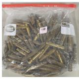 APPROX. (100) 25-06 REM EMPTY BRASS CASINGS FOR