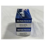 100 RDS OF MAGTECH 10mm AUTO AMMO - 180 GR FMJ