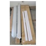 ASSORTED FLORESCENT LIGHT FIXTURES