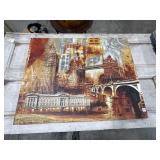 CANVAS PRINT - LONDON BRIDGE & BIG BEN -