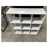 9 COMPARTMENT SHELF UNIT - 36"x12"x36" & A METAL