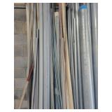 ASSORTMENT OF METAL, PVC, & COPPER TUBING