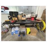 BLACK FOLDING EVENT TABLE - 6ft LONG