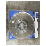 (2) 14" SAW BLADES - (1) NEW IN PACKAGE