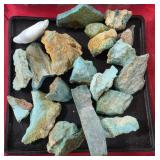 Natural Turquoise - apprx. 3.2 oz total weight