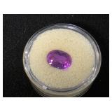 Purple Inamorl Sapphire 8x10MM- 3.8CT-