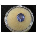 Blue Inamorl Sapphire Gemstone 4.1CT- 8.6x10MM