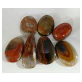 6pc Polished KY Agates - ready for jewelry