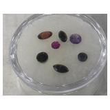 Ruby, Sapphires, Amethyst & Black Onyx Gemstones