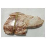 Alabaster or Calcite Onyx Carved Bear