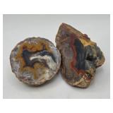 2pc Kentucky Agates